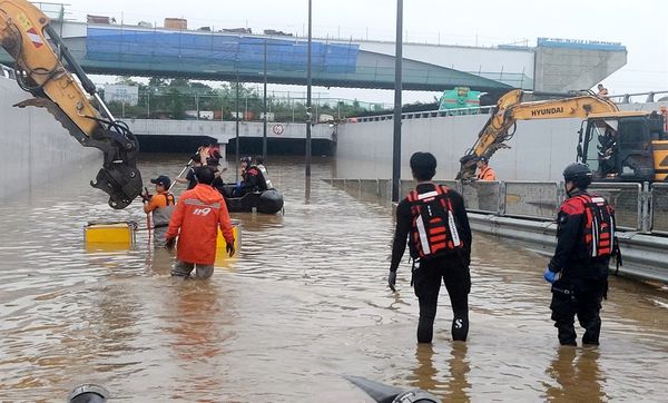 Torrential Rains damage